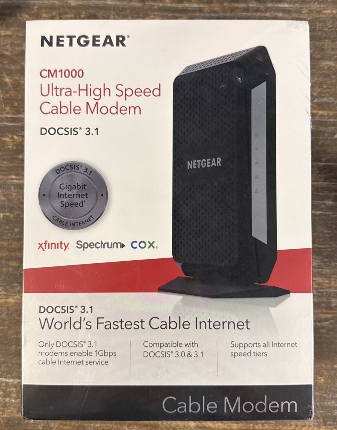 NETGEAR Modem CM1000-1AZNAS (New / Open Box)