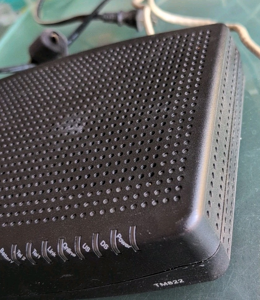 ARRIS Touchstone modem, TM822G DOCSIS 3.0 Internet & Voice Comcast Xfinity