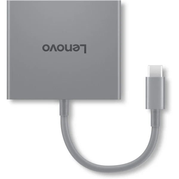 Lenovo usb-c 4 in 1 hub gen2 usb hub (grijs)