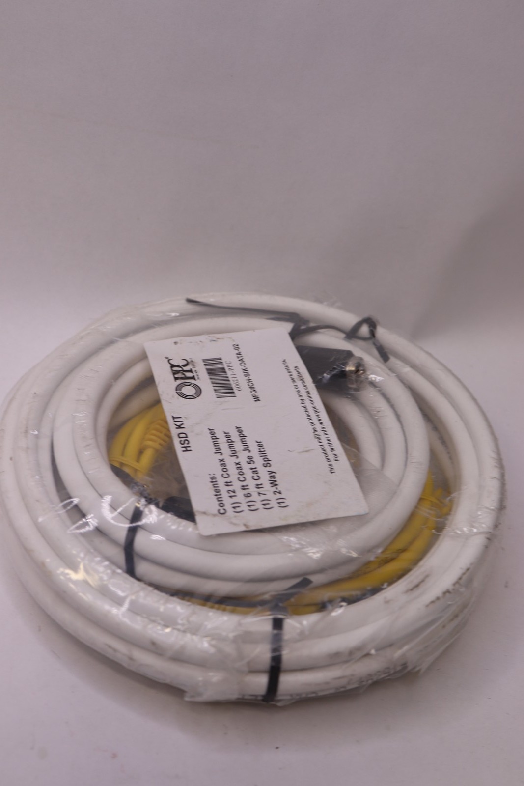 PPC HSD Kit Coax Jumper 12-Ft 606211-PPC