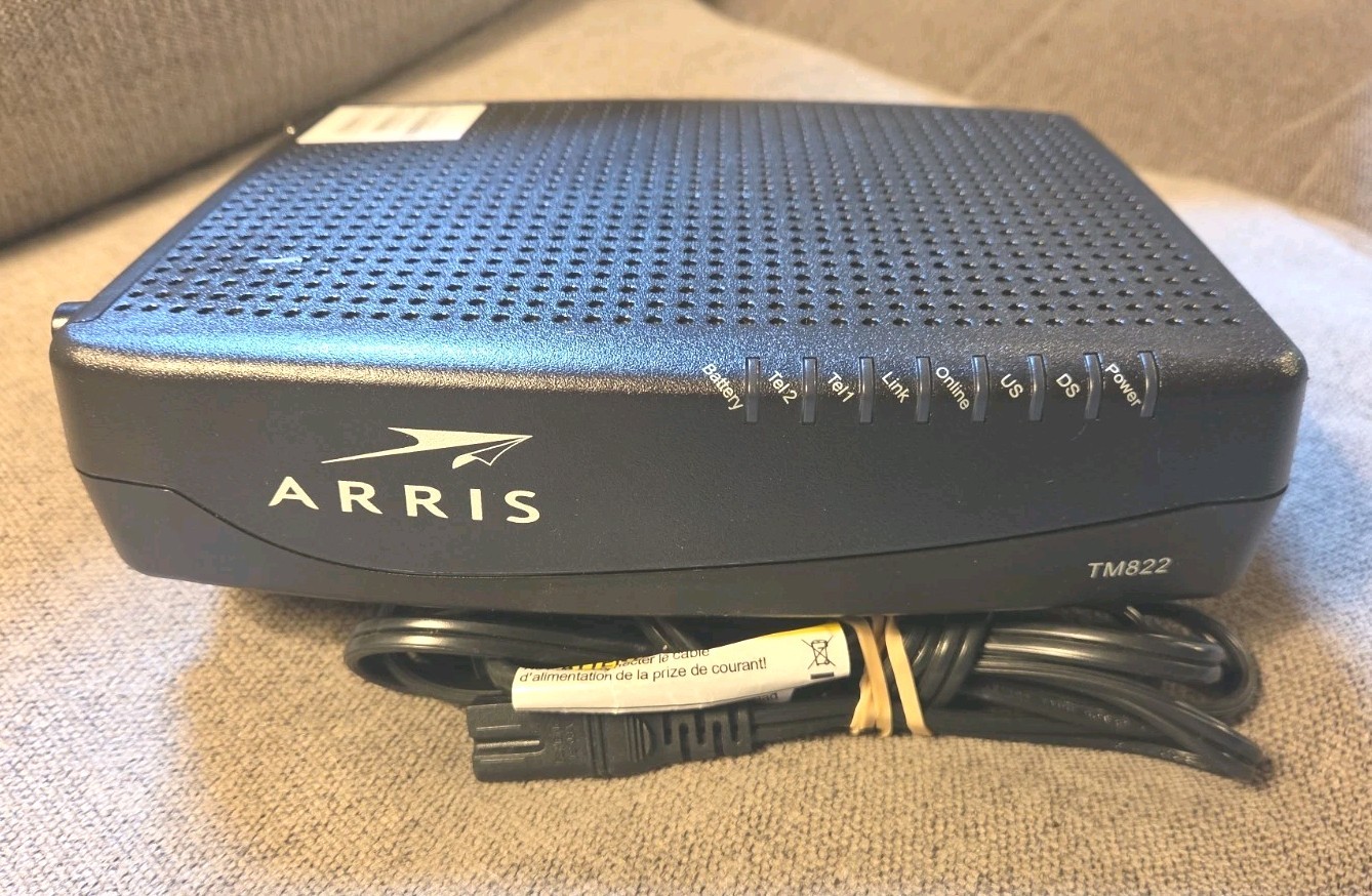 Arris TM822G Touchstone Voice Data Telephony Modem DOCSIS 3.0