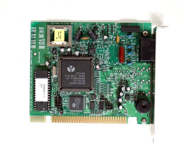 Rockwell bitmaster r6456 isa 56k modem, 1700-0005 d440 rev.g