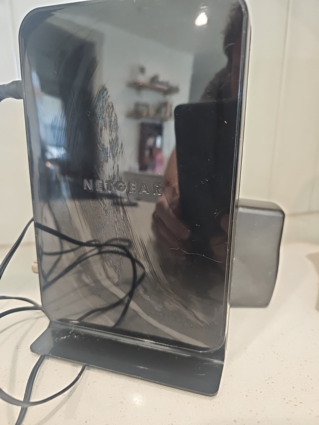 NETGEAR CM500 High-Speed Cable Modem Tested Working With Power Cord