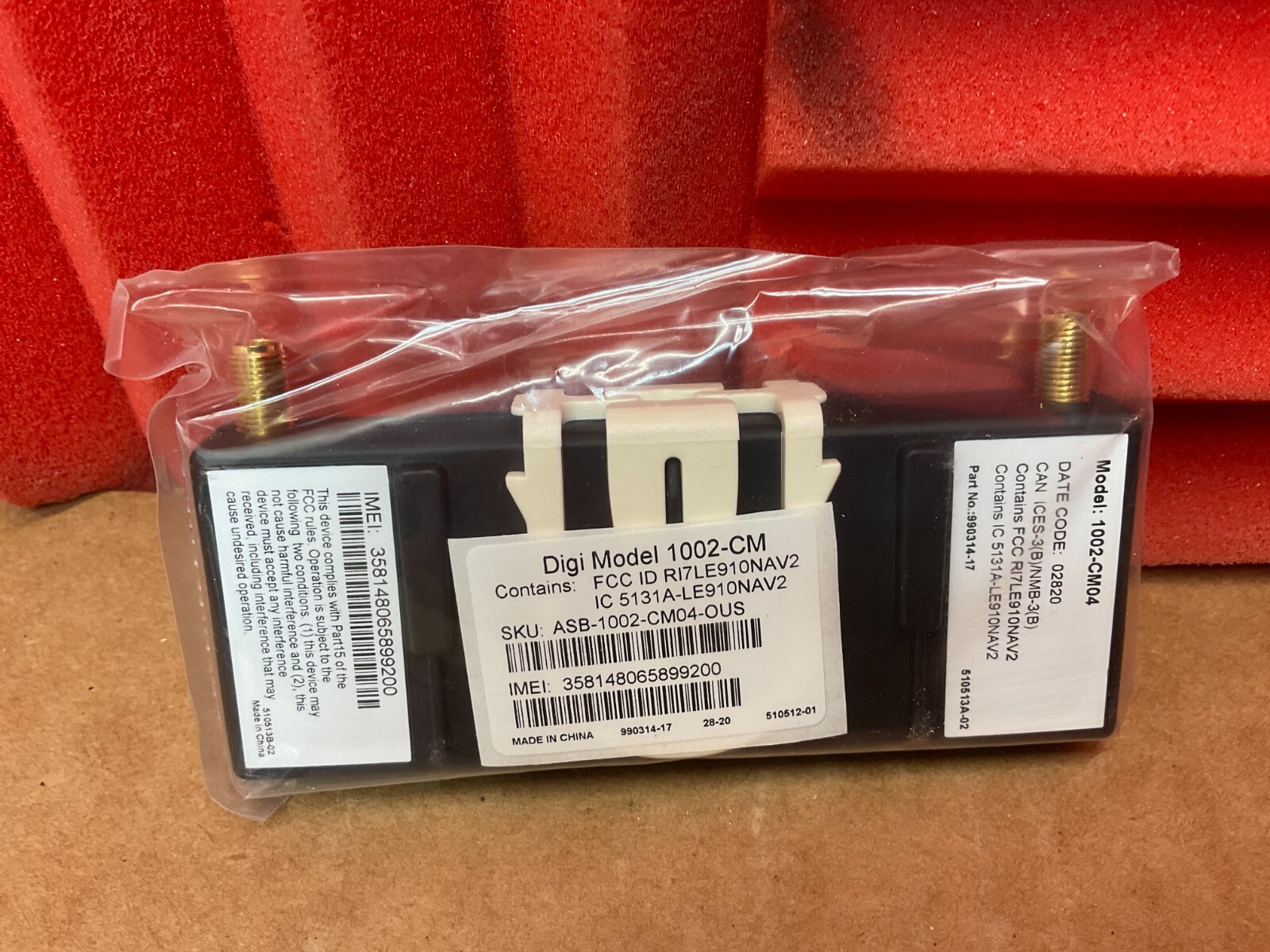 Digi Accelerated LTE Modem ASB-1002-CM04-OUS ✅❤️️✅❤️️ BRAND NEW! SEALED!