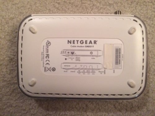 NETGEAR DOCSIS 3.0 CABLE MODEM CMD31T pre-owned