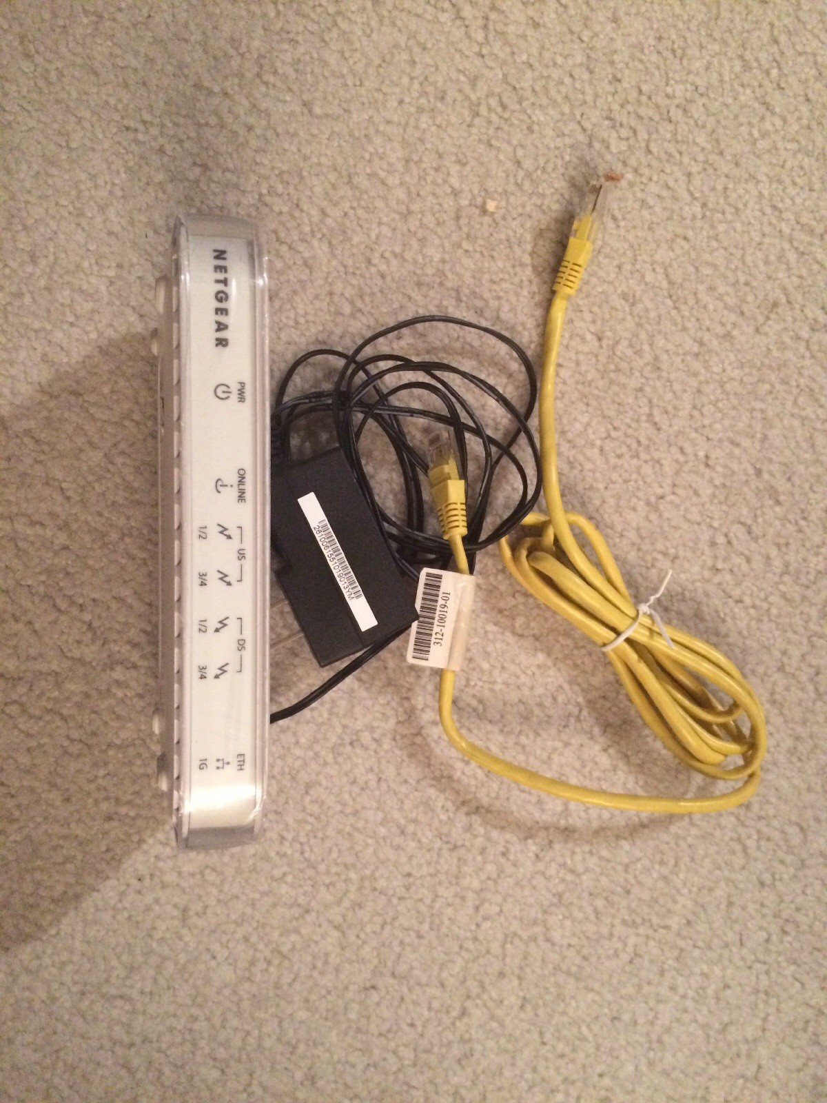 NETGEAR DOCSIS 3.0 CABLE MODEM CMD31T pre-owned