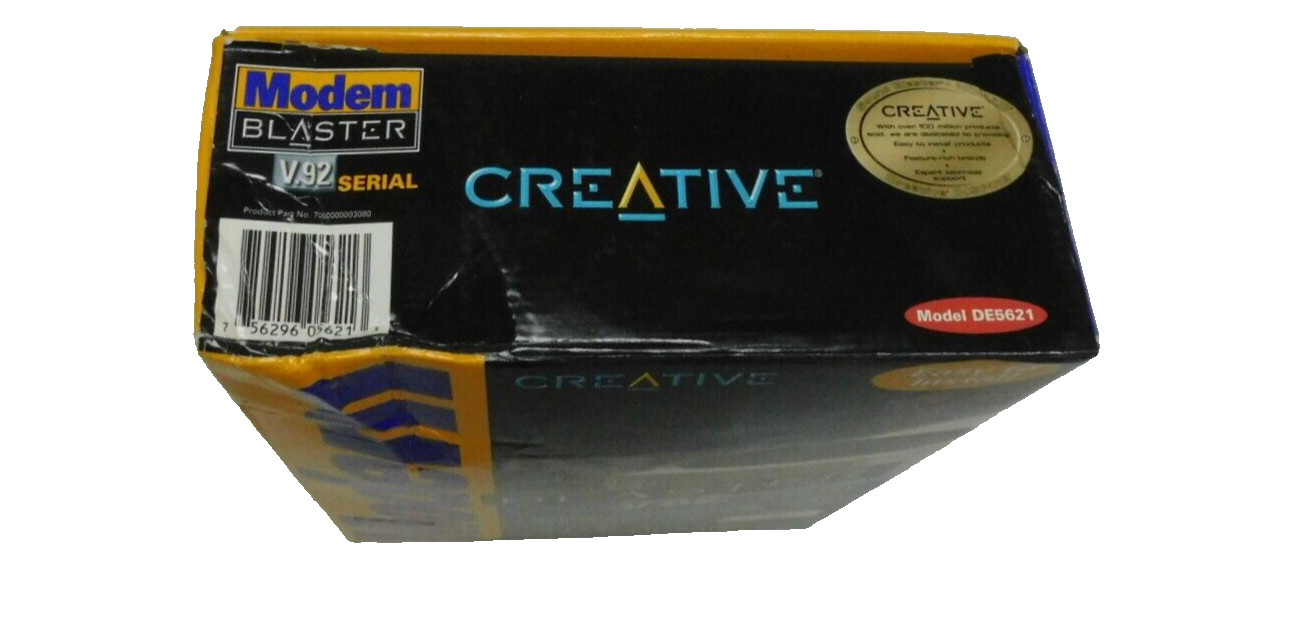 Creative Modem Blaster 56Kbps V.92 Serial Windows XP 2000