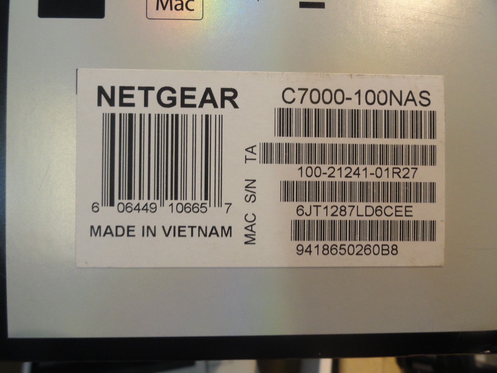 NETGEAR Nighthawk AC1900 4 Wireless-Wi-Fi 802.11ac Router – C7000-100NAS