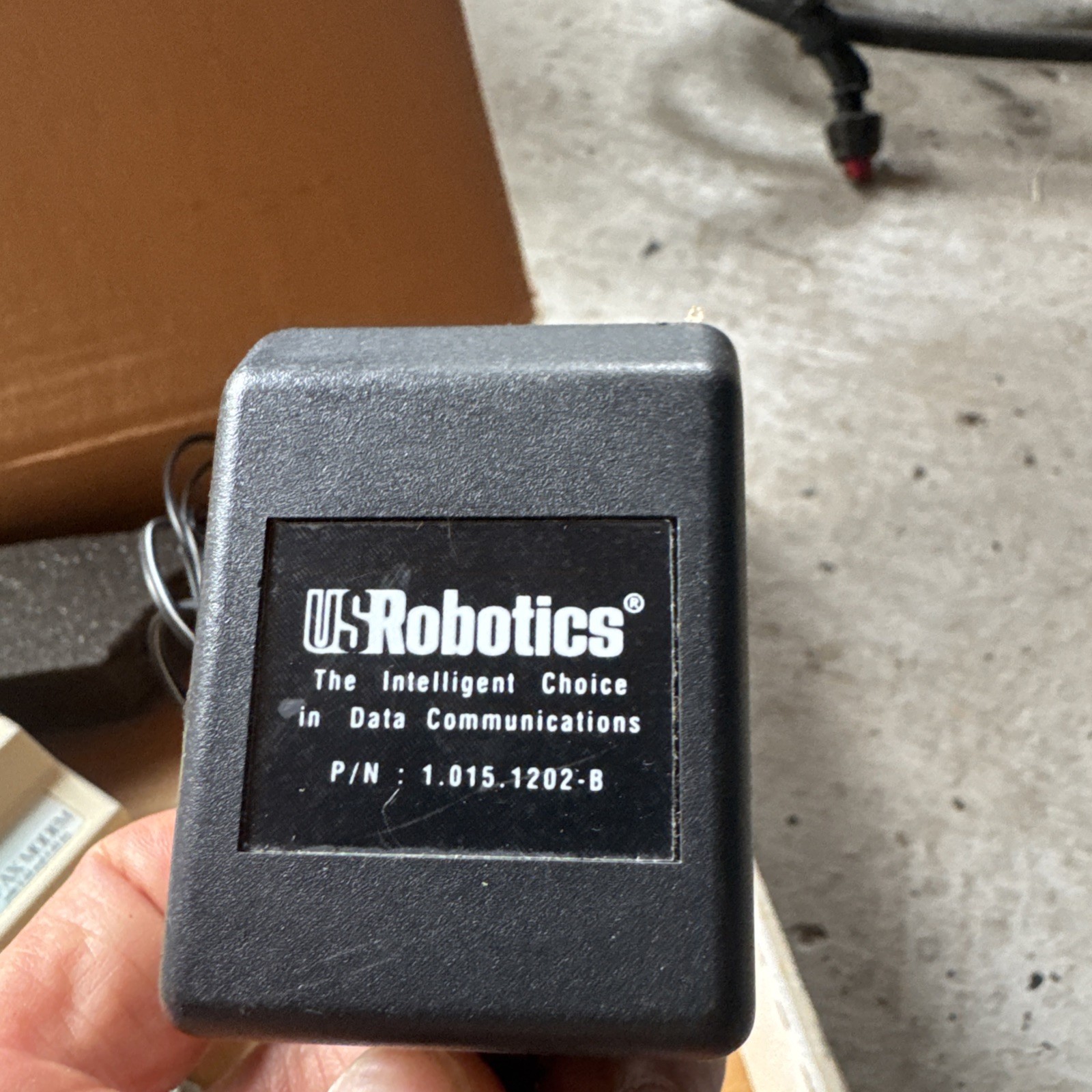 US Robotics Sportster 33.6 Fax Modem Model 0413 External Vintage 1997 Untested