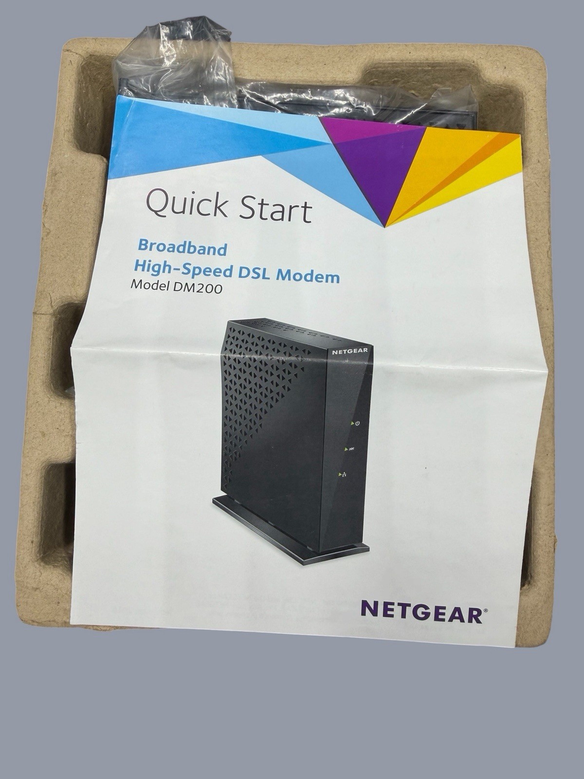 NETGEAR Broadband High-Speed DSL Modem VDSL/ADSL (DM200)