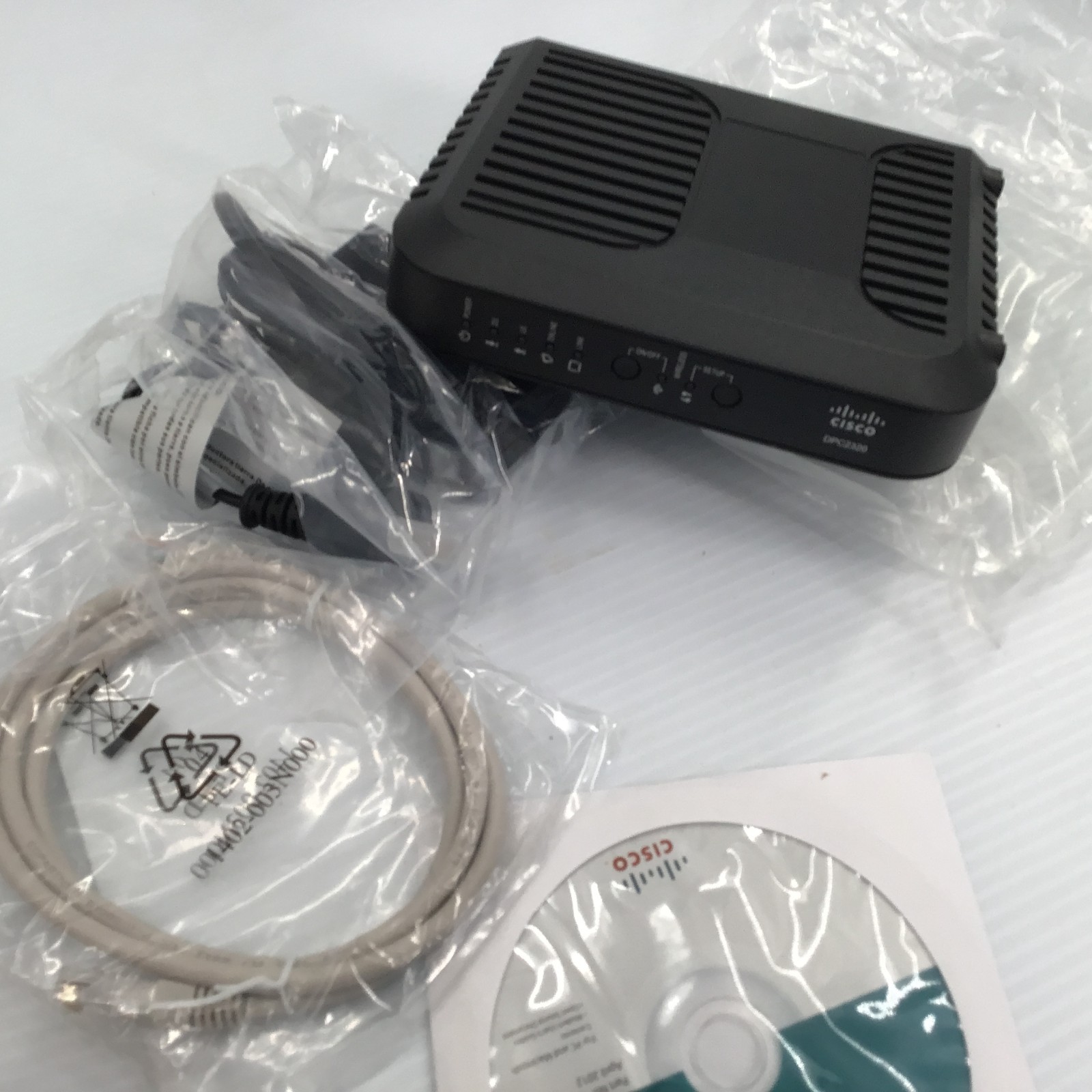 Cisco Model DPC2320, DOCSIS 2.0 Gateway, New Complete,