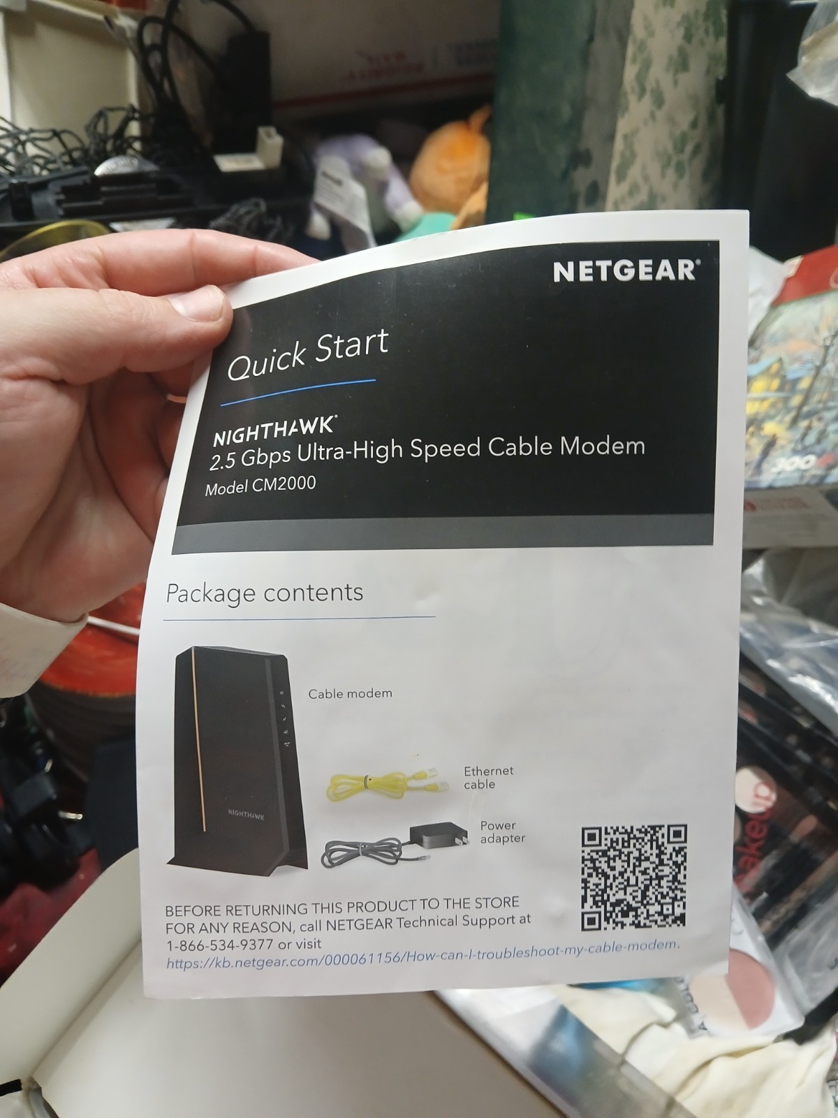 Netgear Nighthawk CM2000 cable modem supports DOCSIS 3.1 technology