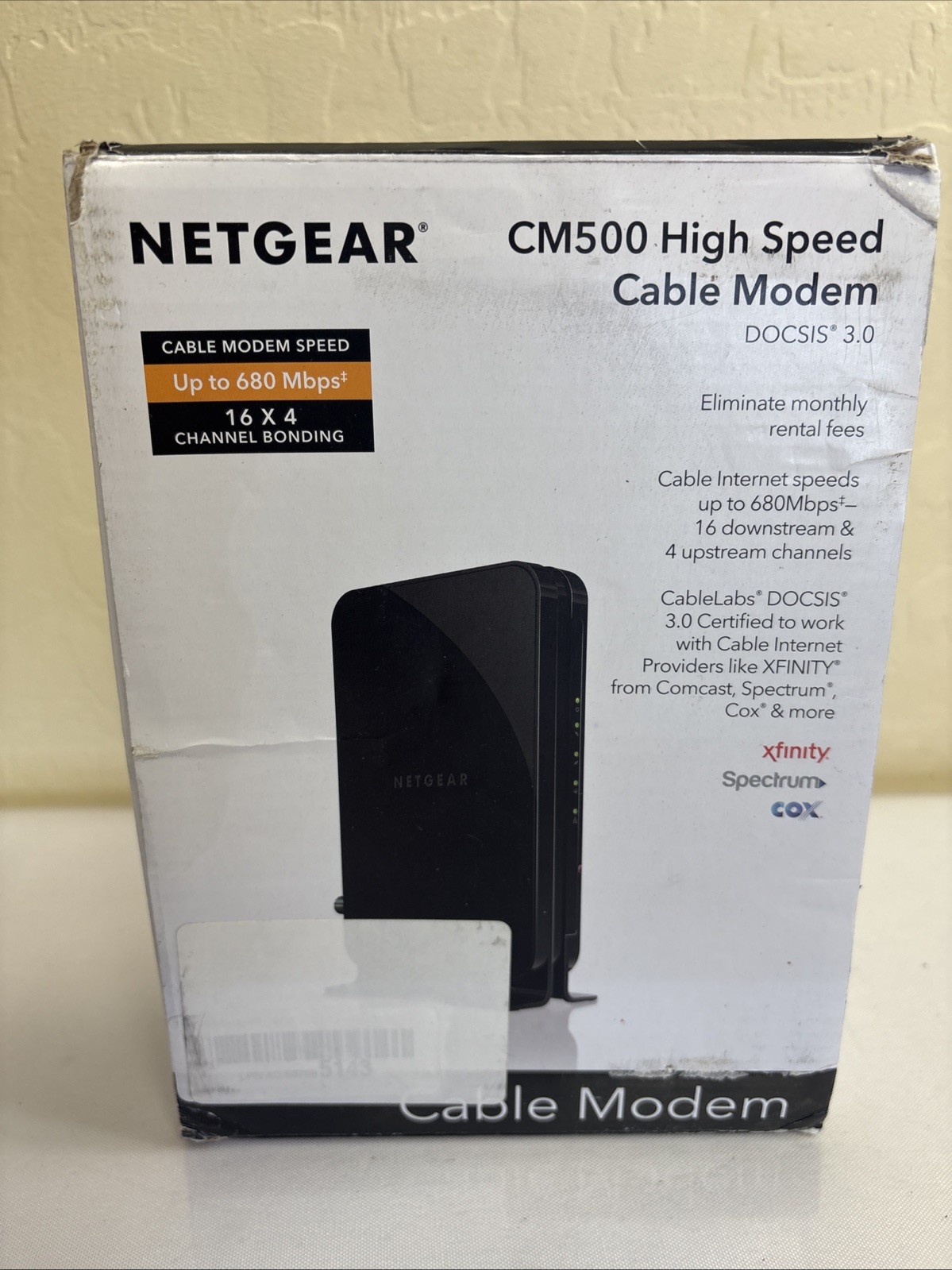 NETGEAR High-Speed Cable Modem – Fast Home Internet & Gaming