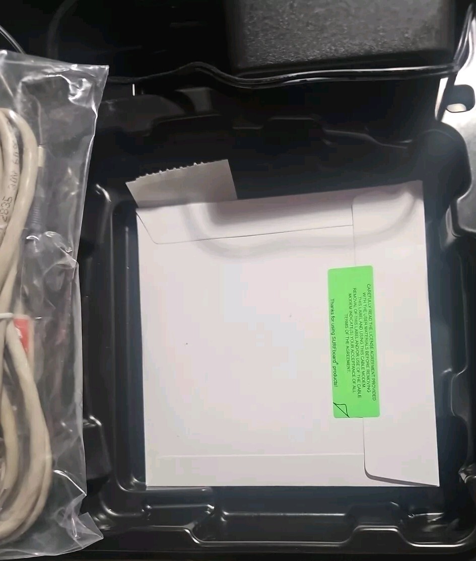 Motorola SB5120 Surfboard Cable Modem – NEW – OPEN BOX Modem