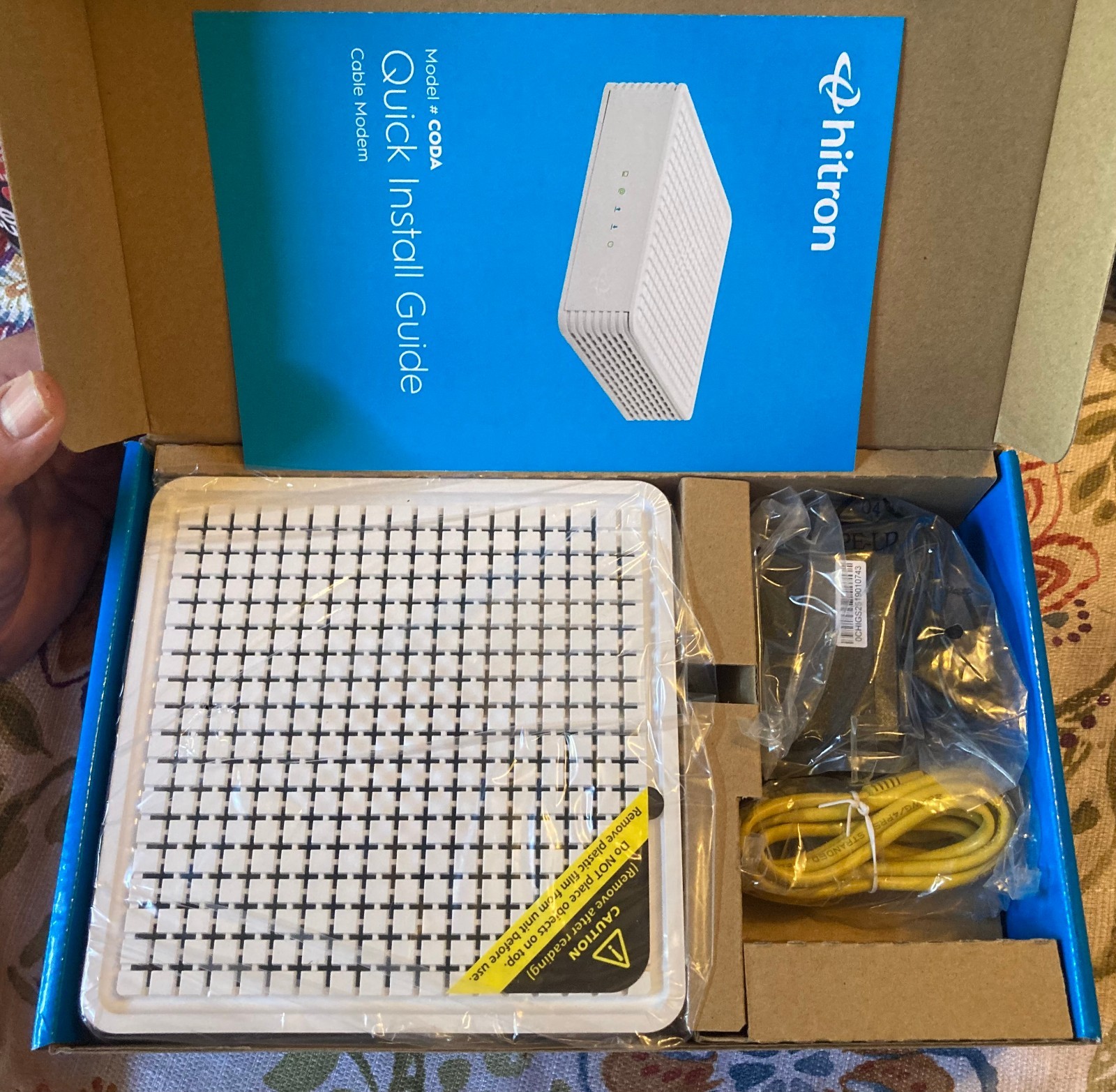 Hitron CODA DOCSIS 3.1 Cable Modem 1 Gbps – New Open Box