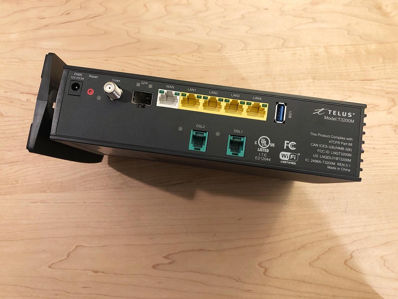 ActionTec T3200M Wi-Fi modem Bonded VDSL2 Wireless AC Gateway Router w PS Cables