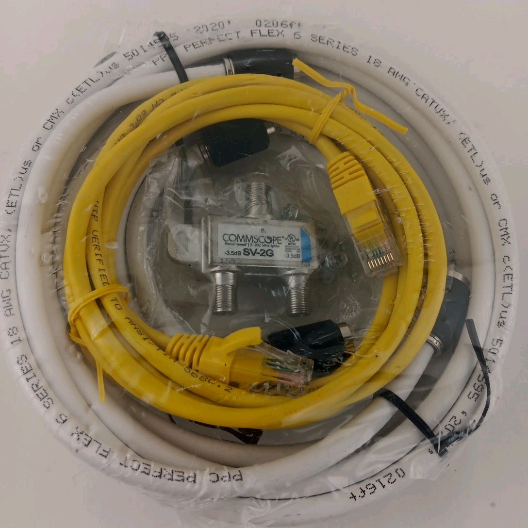 PPC HSD Kit 12ft Coax Jumper 606211-PPC New Factory Sealed USA Shipping
