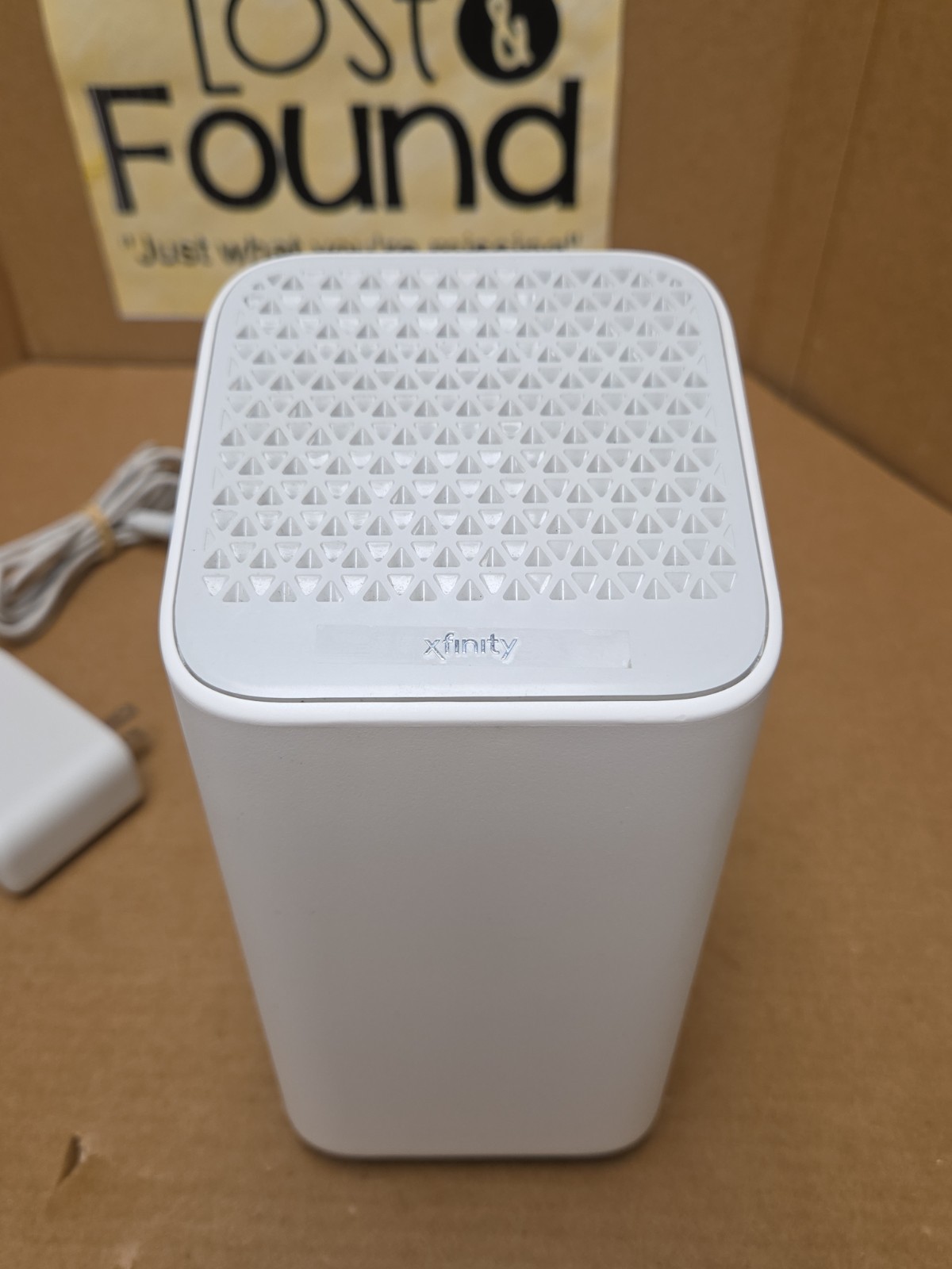 Xfinity XB7-CM Home WiFi Router Modem White & Original Power Cord TG02DCW4482CT