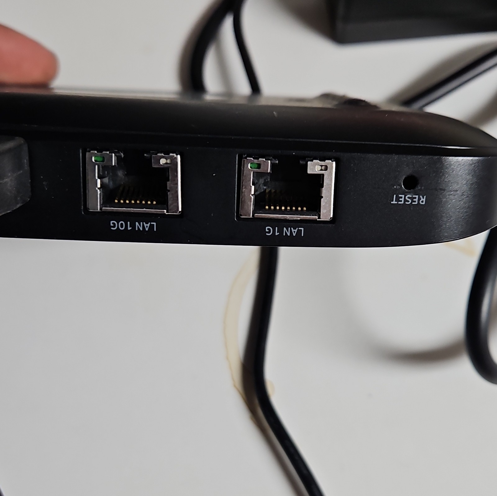 Nokia XS-20X-A AT&T Fiber Modem Adapter, Ethernet RJ-45, 2 LAN Ports, Black