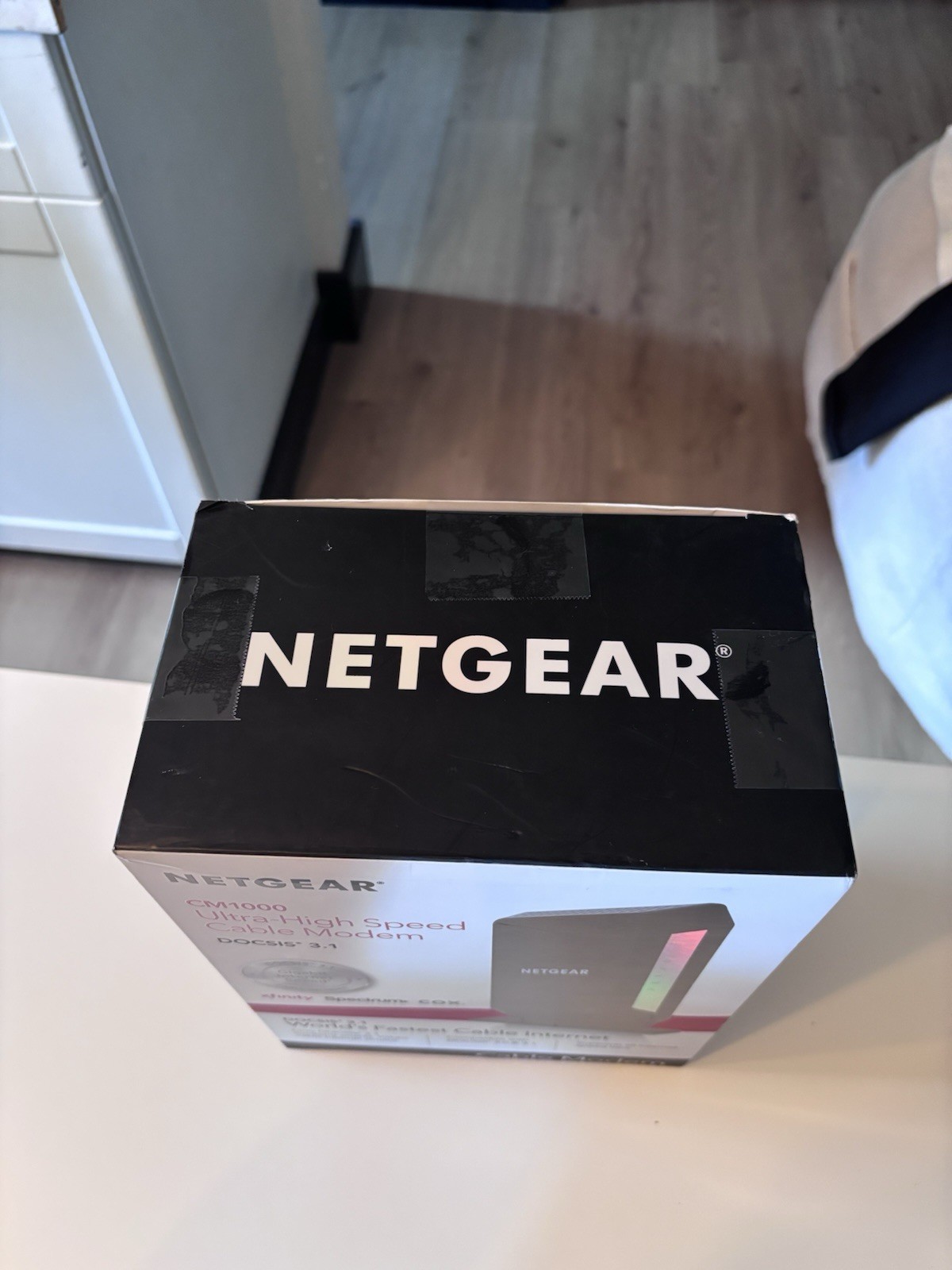 NETGEAR CM1000 DOCSIS 3.1 Cable Modem 1 Gbps Gigabit Ethernet CM1000-100NAS