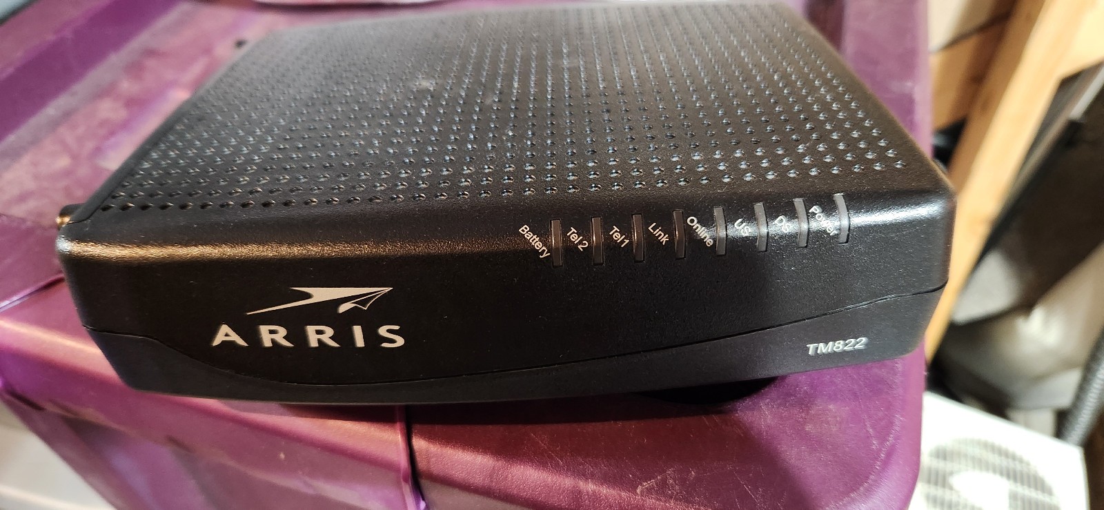 ARRIS Touchstone Telephony Cable Modem TM822G
