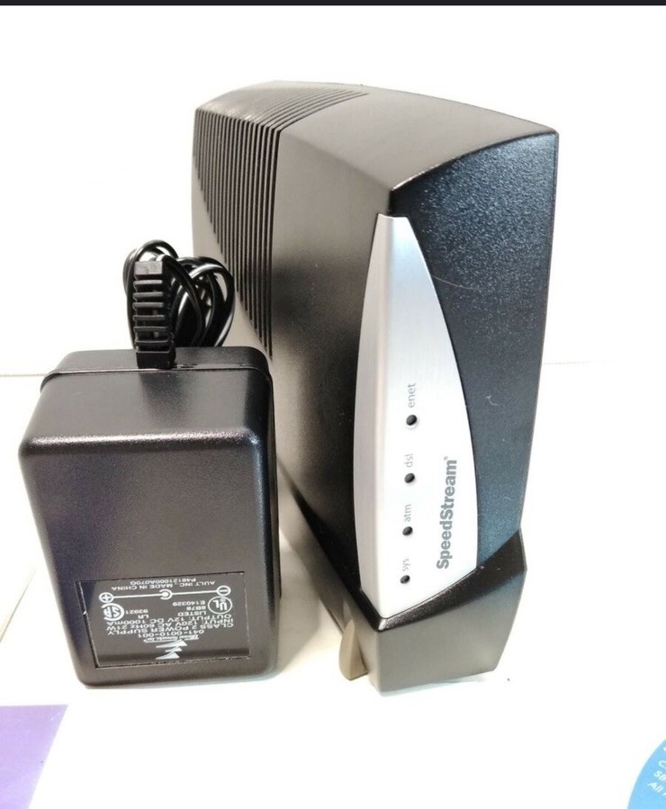 Efficient Networks SpeedStream 5260 ADSL Ethernet Modem 8 Mbps – External DSL