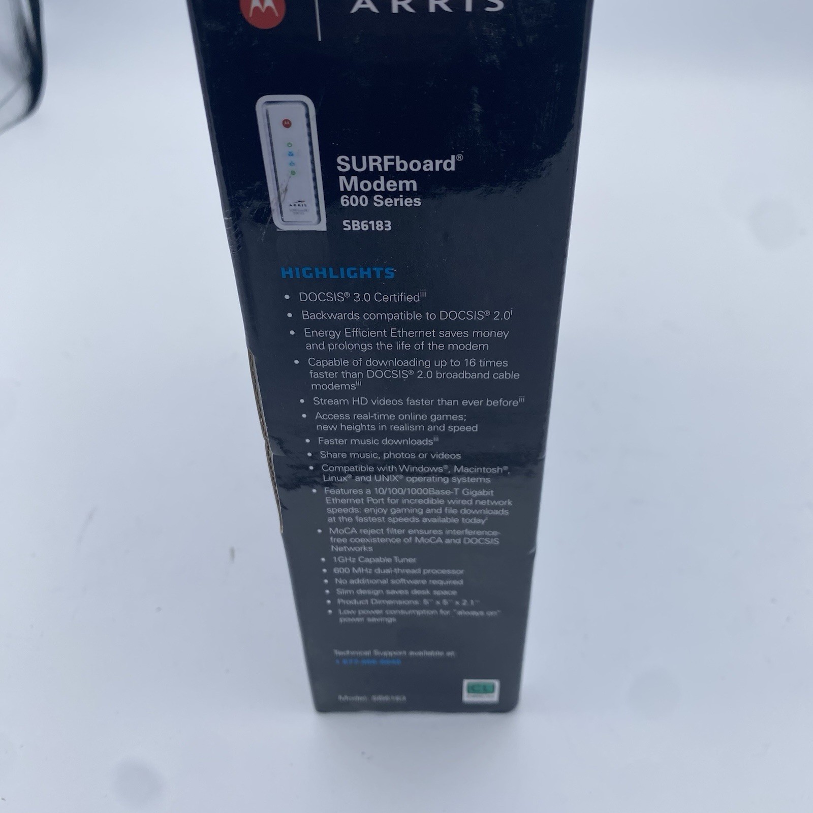 ARRIS SURFboard SB6183 DOCSIS 3.0 Cable Modem 686 Mbps Open Box New