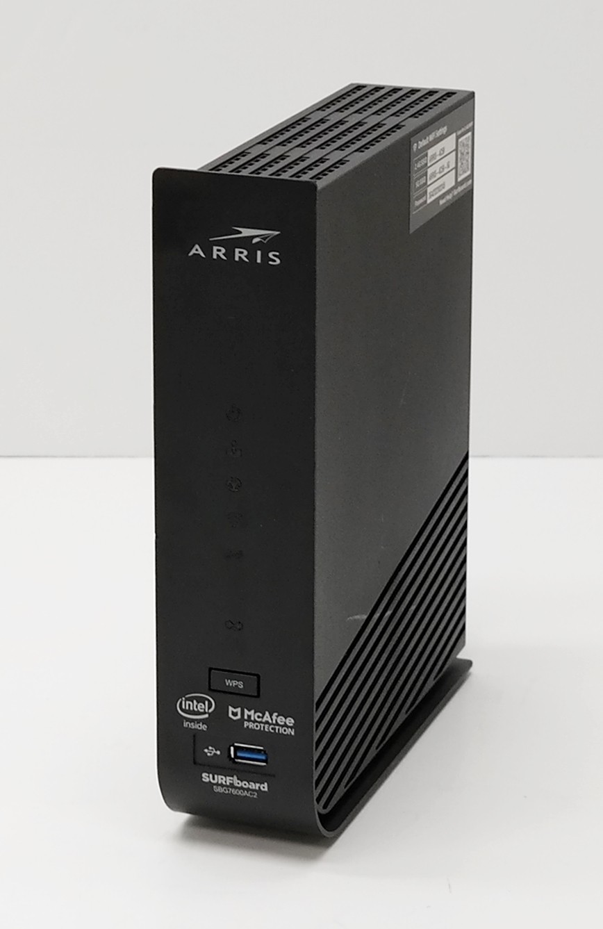 ARRIS SURFboard SBG7600AC2 DOCSIS 3.0 Cable Modem AC2350 Wi-Fi Router