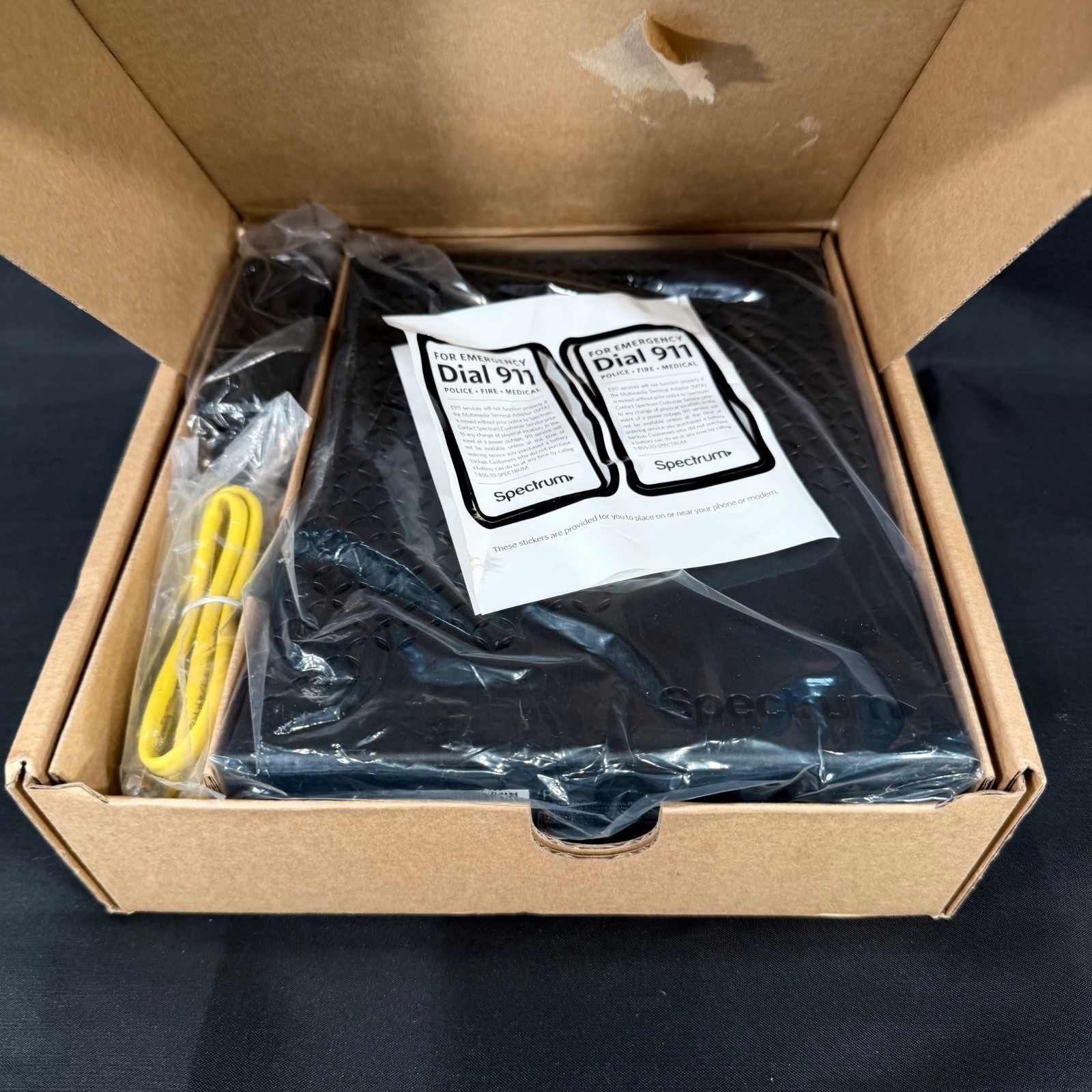 Spectrum DOCSIS 3.1 2.5G eMTA Cable Modem Router ES2251 – NEW Open Box UNUSED
