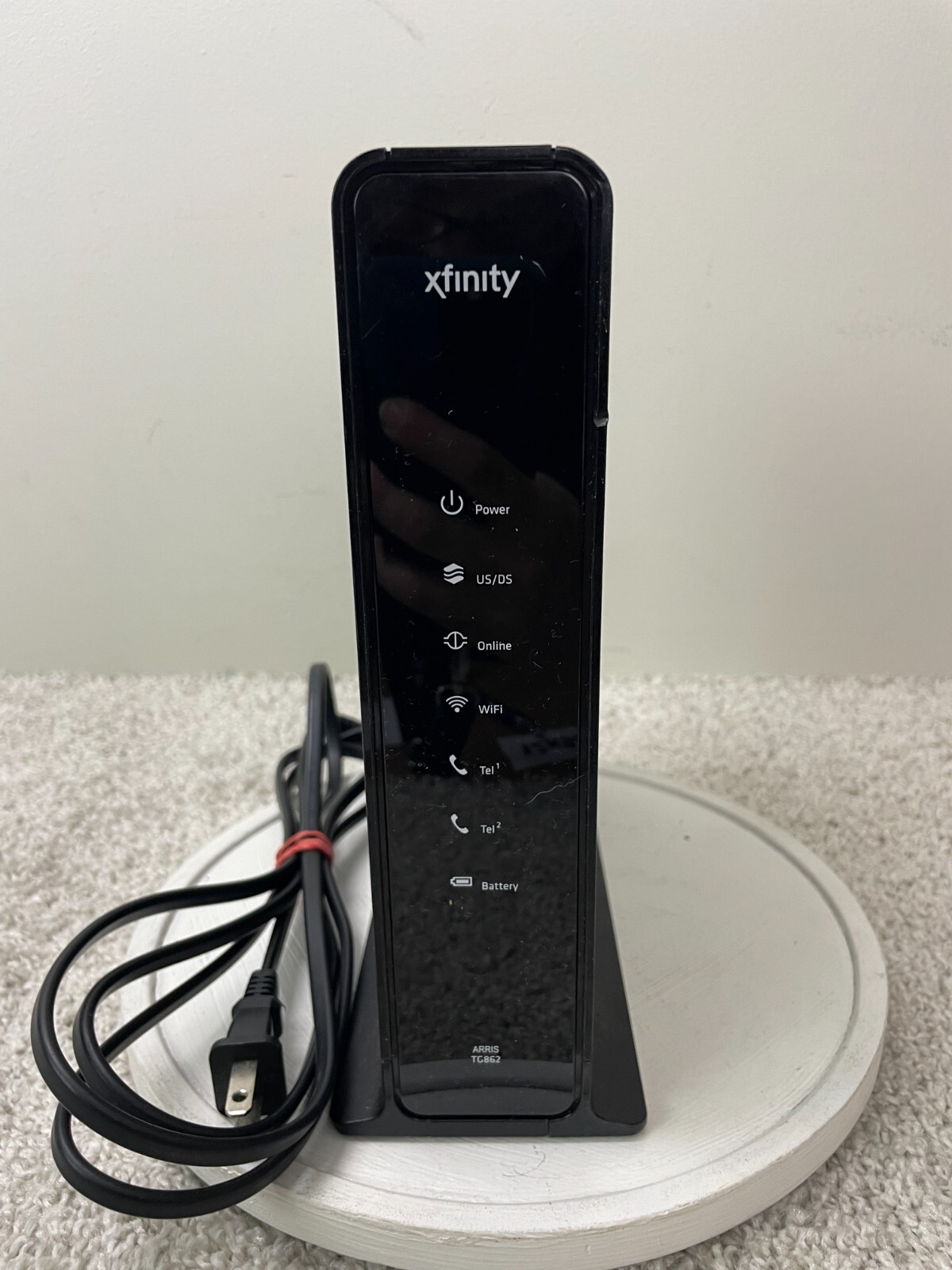 Arris Xfinity TG862G/CT Residential Router Wireless Modem Black Tested/Works