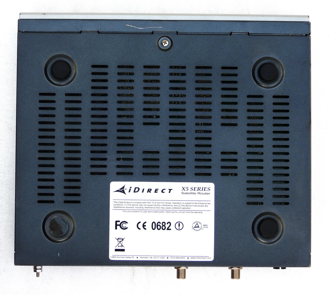 IDIRECT X5 SERIES SATELLITE ROUTER DATA TRAFFIC E0000355-0004 COMMUNICATION UNIT