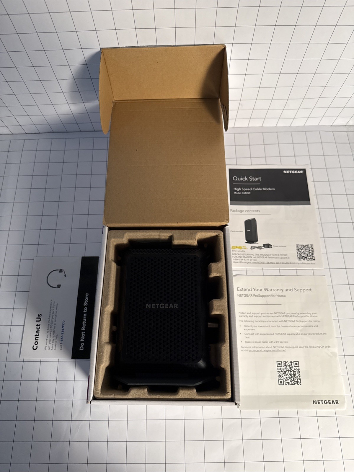 NETGEAR CM700 High Speed Cable Modem Free Shipping WIFI Network speed 1.4gbps