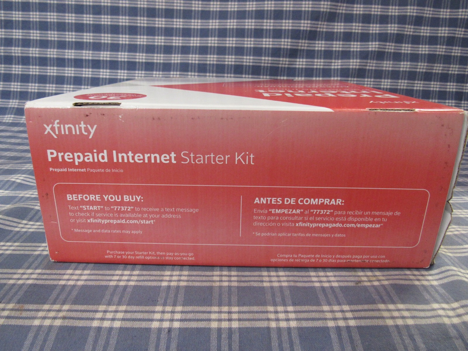 Xfinity Prepaid Internet Starter Kit (BoxSealed Please Read Carefully) FREE SHIP
