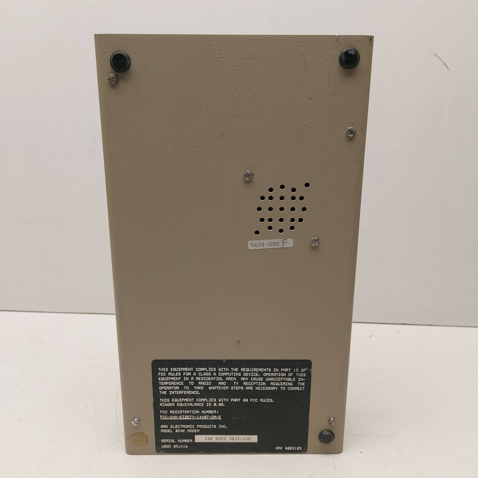 Paradyne FDX-2400 Plus 24K External Modem
