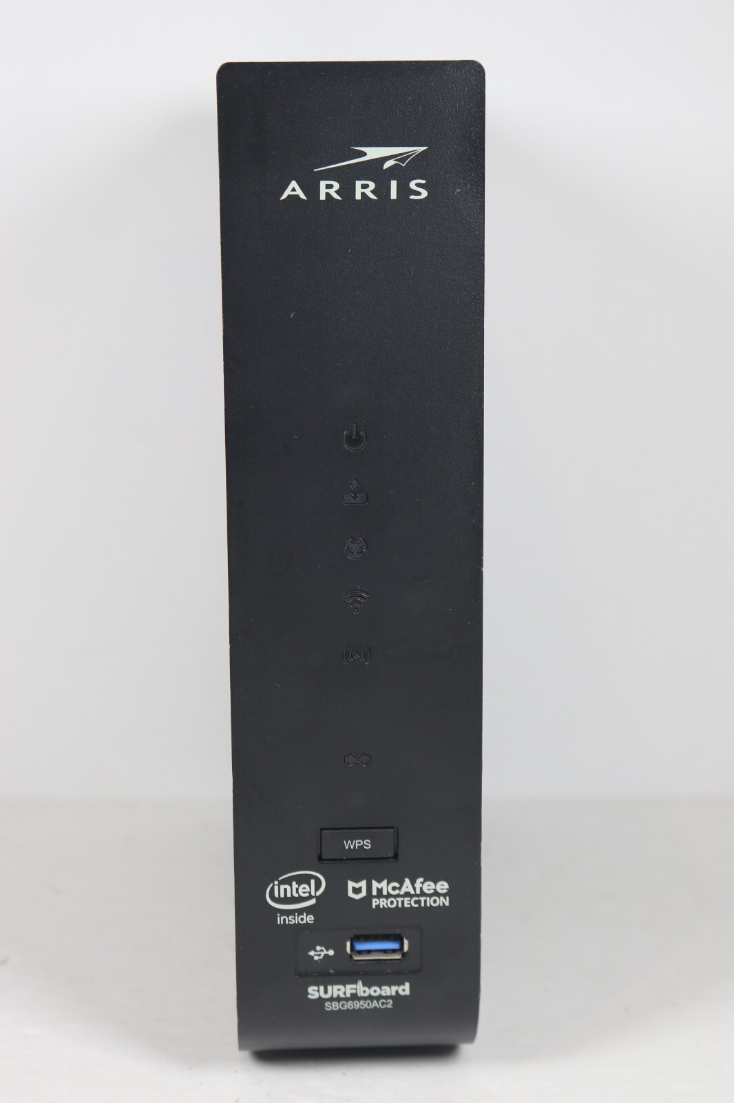 ARRIS SBG6950AC2 Cable Modem & Wi-fi Router 1900Mbps No Power Cord Turns on