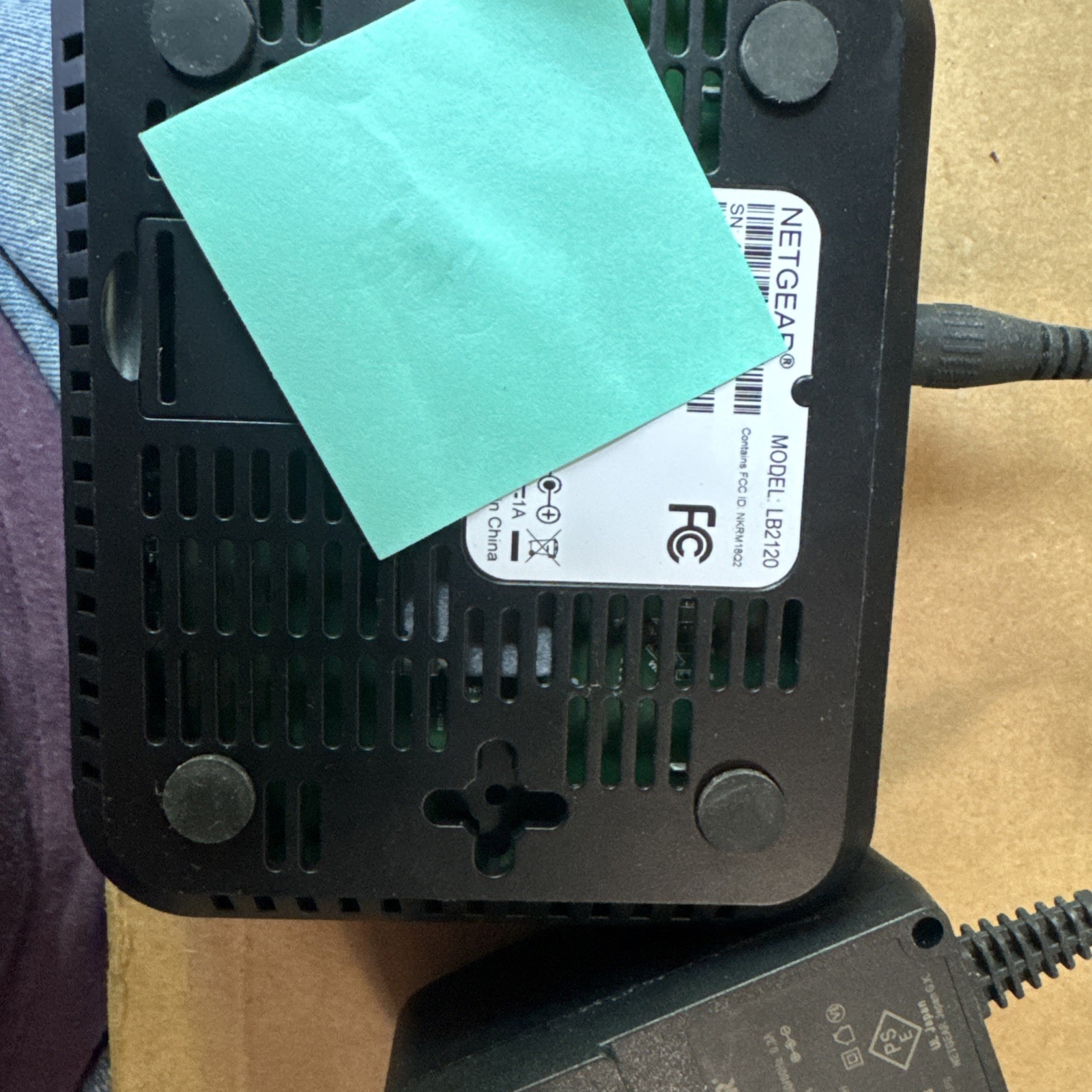 NETGEAR 4G LTE LB2120 Modem with Dual Ethernet Ports – USED
