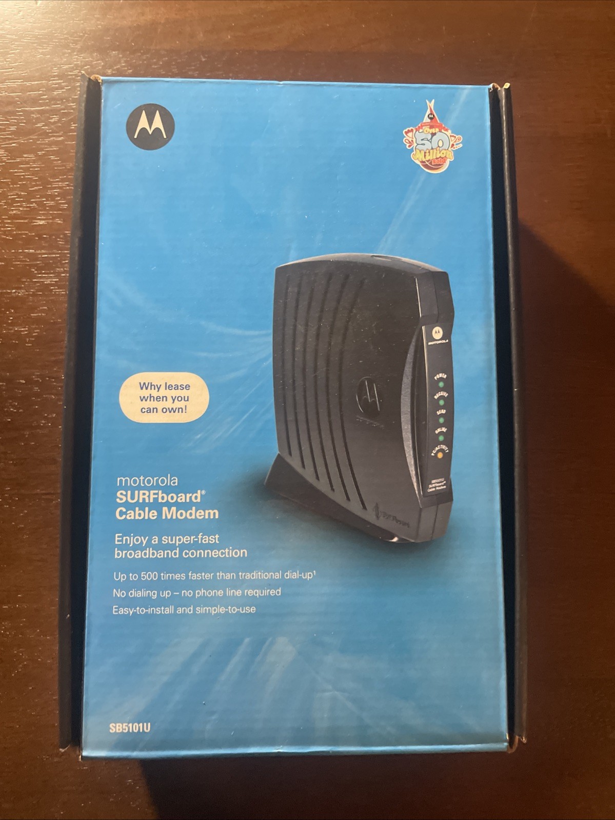 New Motorola SURFboard SB5101U Cable Modem High Speed Internet ~ 38.91 Mbps