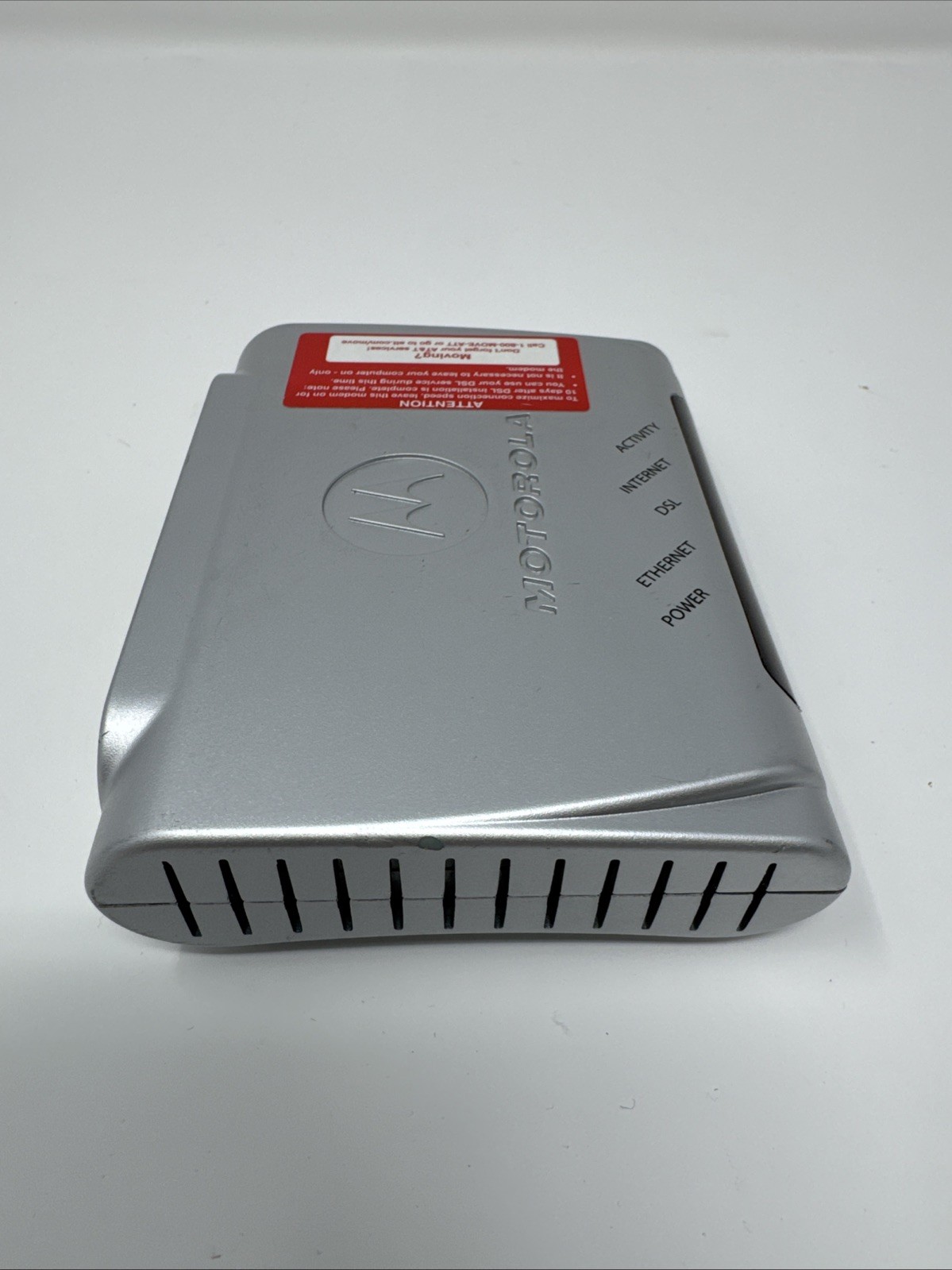 Motorola MSTATEA DSL Modem 2210-02-1022 W/O Power Supply AT&T Works Great