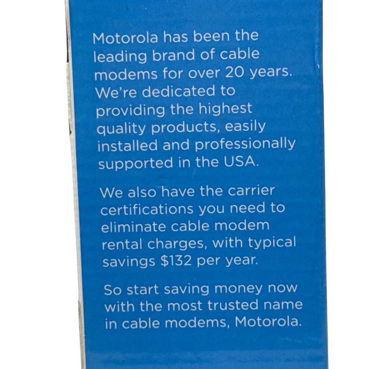 Motorola MG7540 16×4 Cable Modem Plus AC1600 Dual Band WiFi Router with DFS
