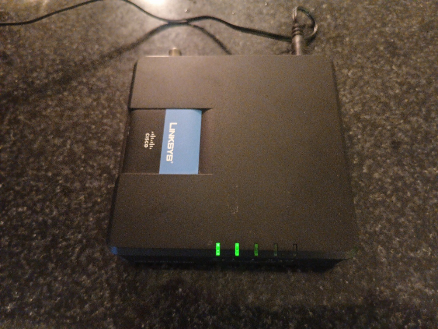 LINKSYS USB/Ethernet/Coax Modem CM100 By CISCO w/Cables, Power Supply,Manual