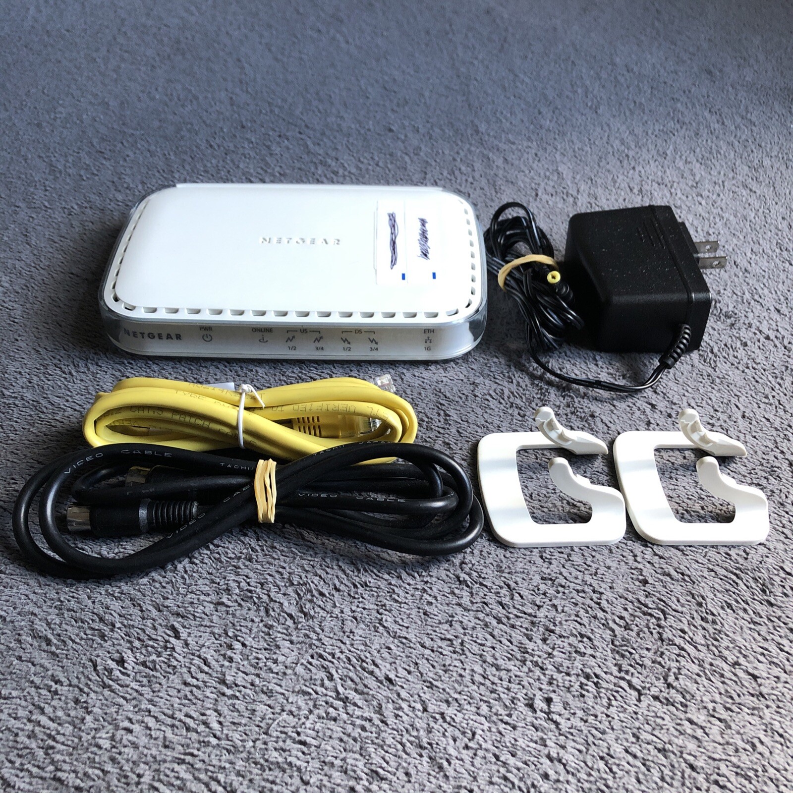 NETGEAR CMD31T-100NAS Docsis 3.0 150 MBPS Cable Modem w/ Cables – WORK