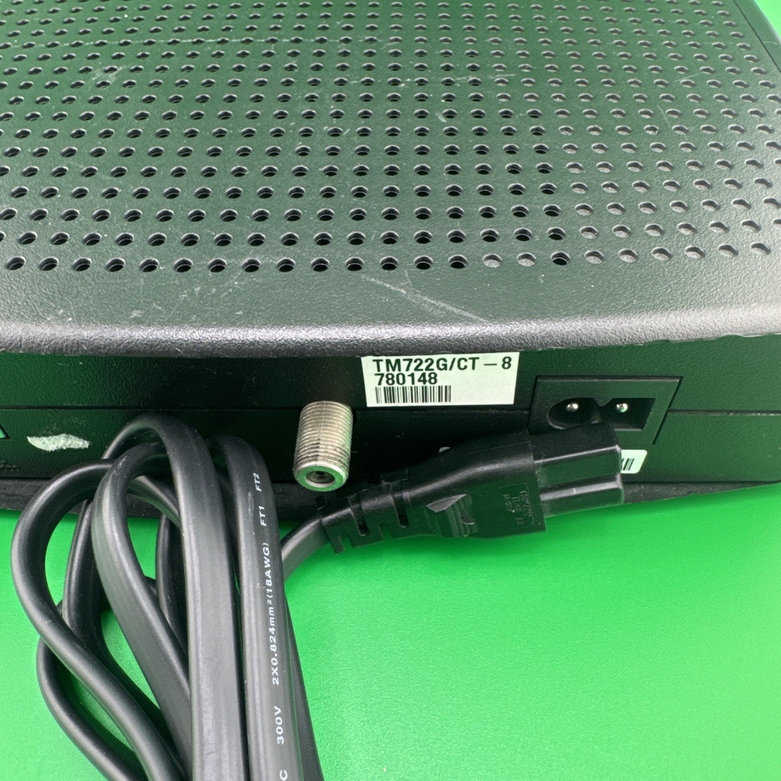 Arris TM722G/CT Touchstone Telephony Cable Modem DOCSIS 3.0 with used battery