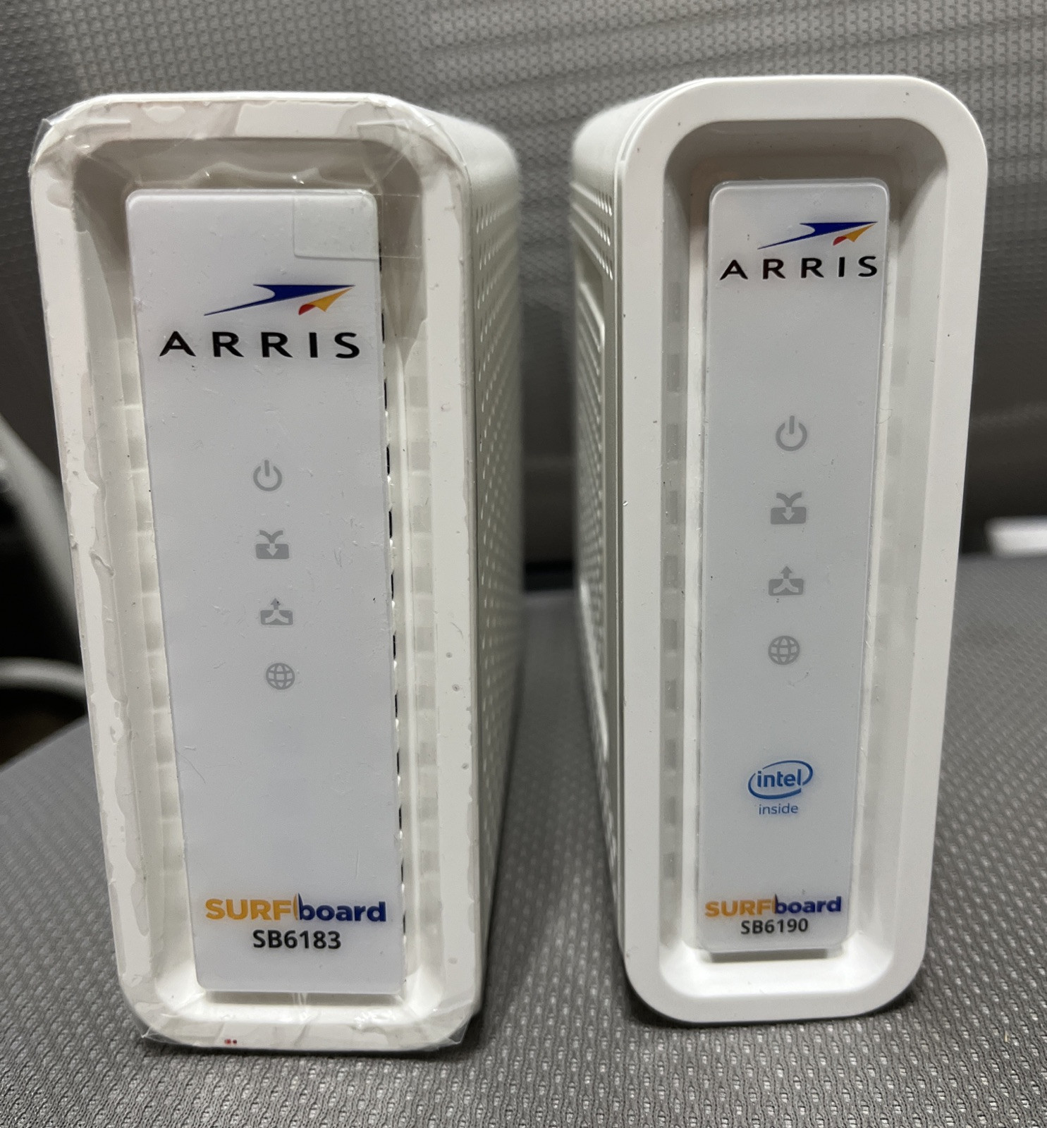 ARRIS 2 Pack Surfboard SB6190 SB6183 DOCSIS 3.0 Cable Modem Cox Xfinity Charter