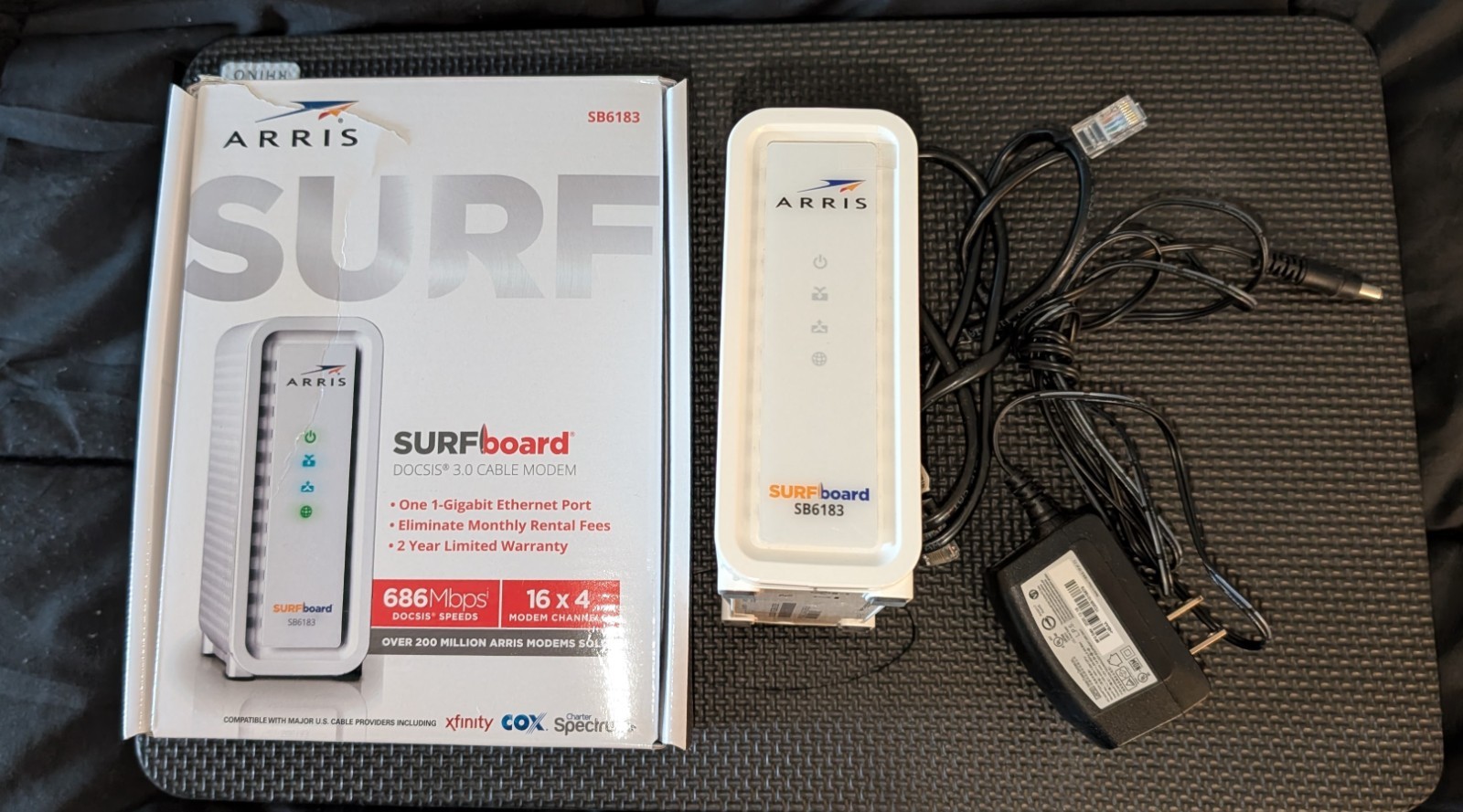 Arris SURF Modem Needed If Subscribe To Xfinity Cox Or Charter Spectrum SB6183