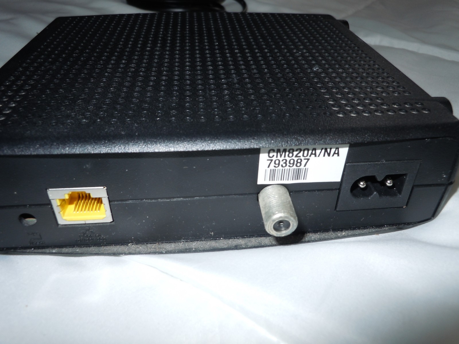 ARRIS CM820A/CT DOCSIS 3.0 Cable Modem-tested & working
