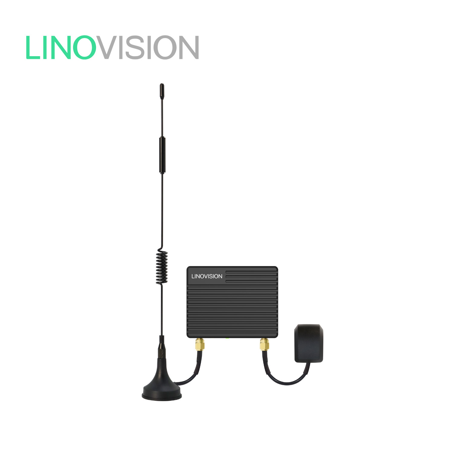 LINOVISION Mini Industrial 4G LTE Router with Low Power Consumption, GPS/RS232