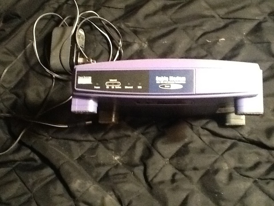 Linksys cable modem Model # BEFCMU10 with USB & Ethernet connections Wired USED