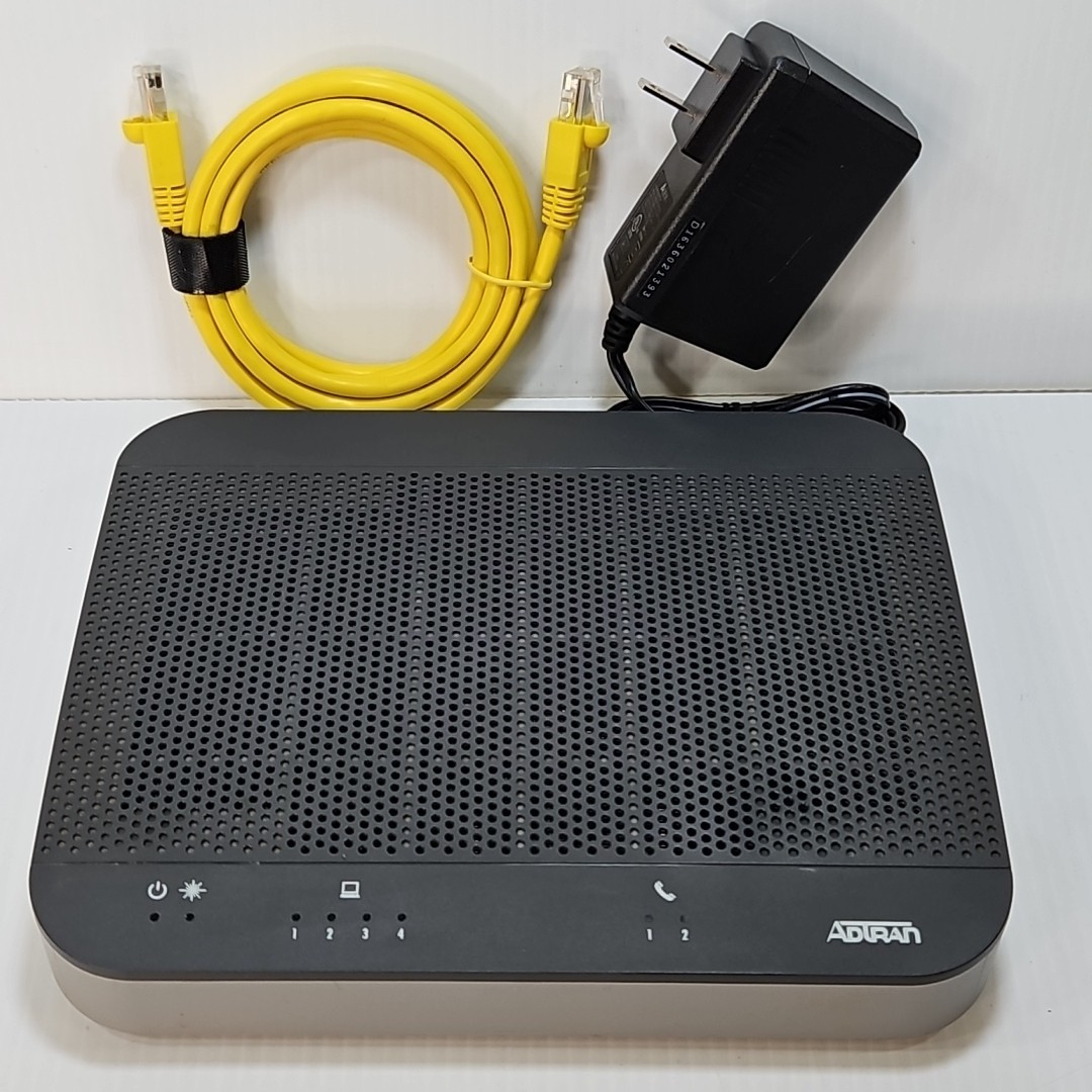 ADTRAN 1287835F1C TA 324 2POTS/4GE ONT (4th Generation) BVMCR10DRA