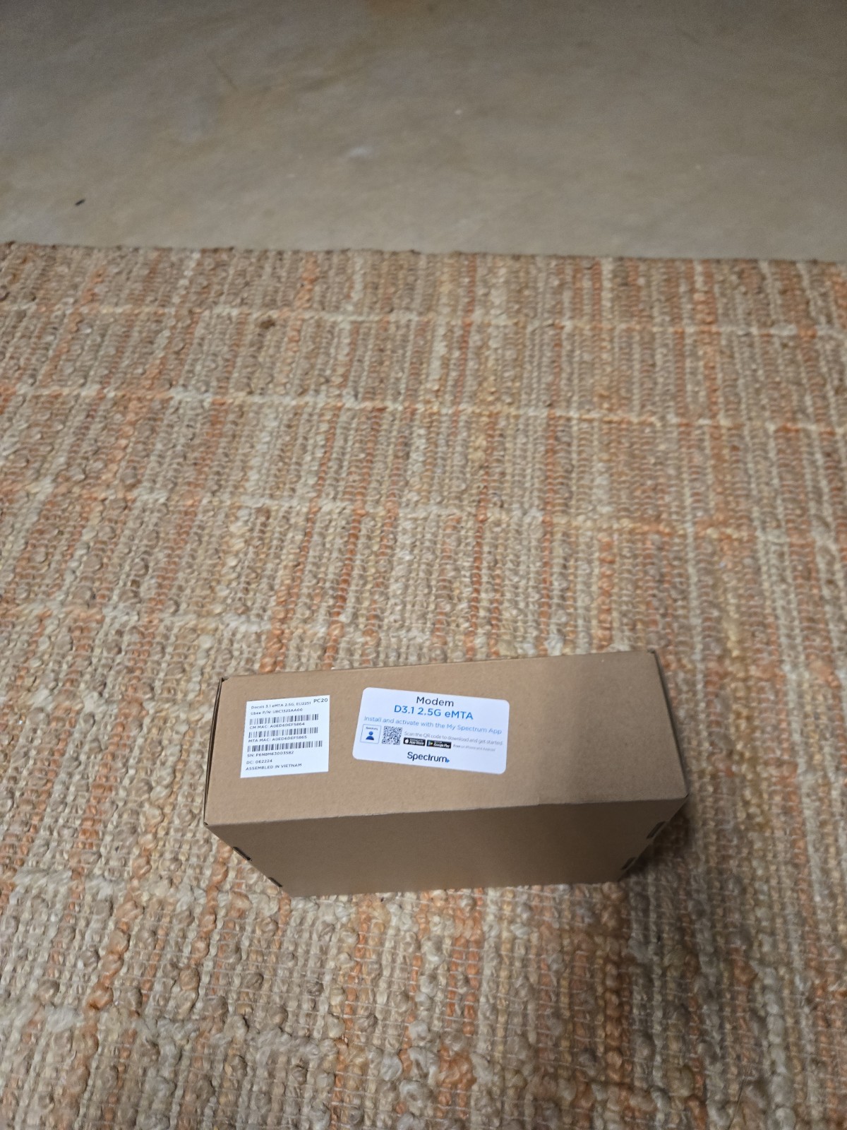 Spectrum DOCSIS 3.1 2.5G eMTA Cable Modem Router ES2251 – NEW / UNUSED (SEALED)