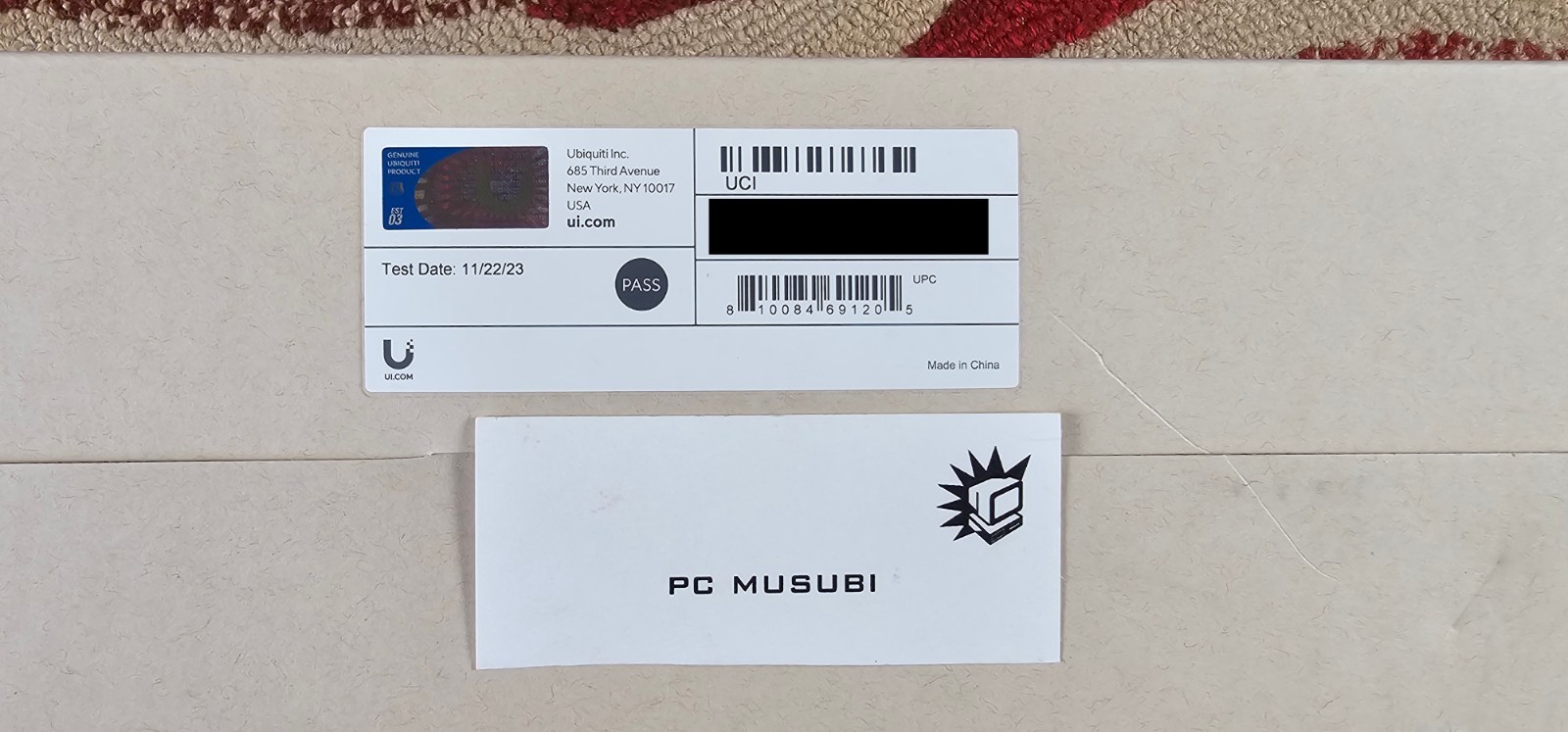 Brand New Ubiquiti UniFi Cable Internet Modem (UCI) DOCSIS 3.1 2.5GbE Sealed